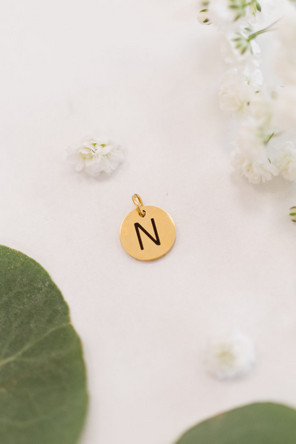 Initial Necklace Charms