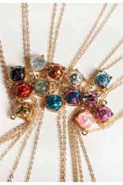 Glitter Pendant Necklace - Final Sale