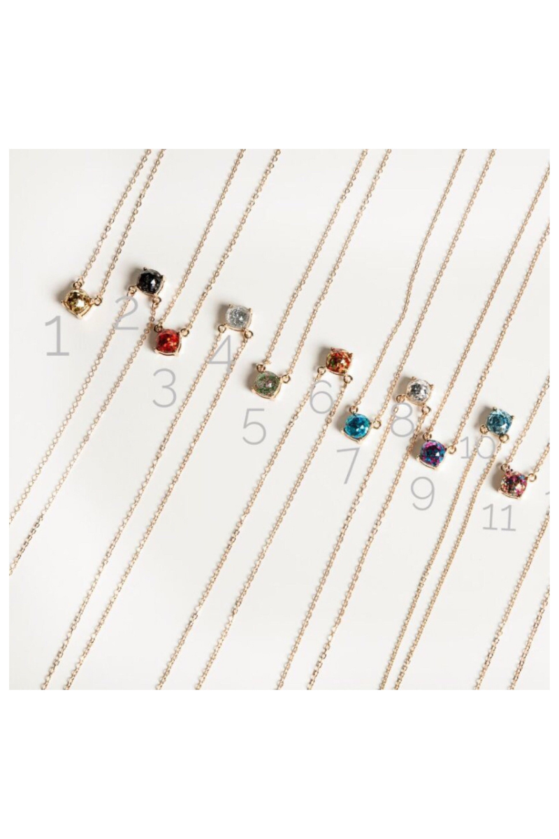Glitter Pendant Necklace - Final Sale