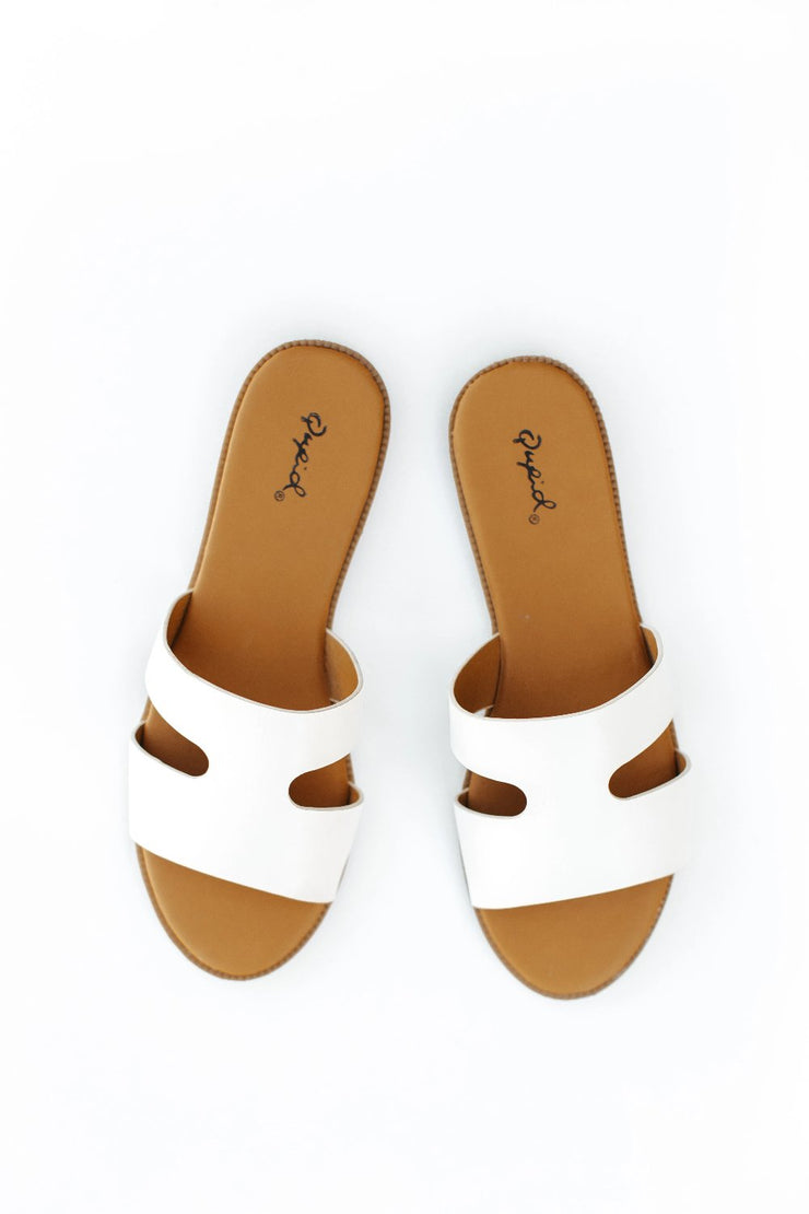 elodie cutout sandals - final sale – modern+chic
