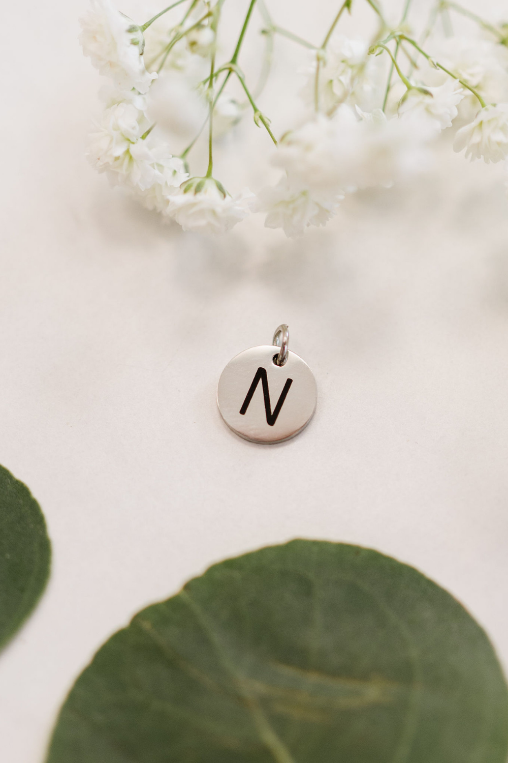 initial necklace charms