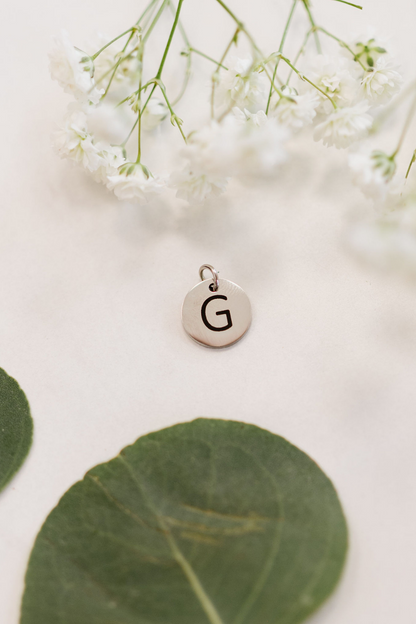 Initial Necklace Charms