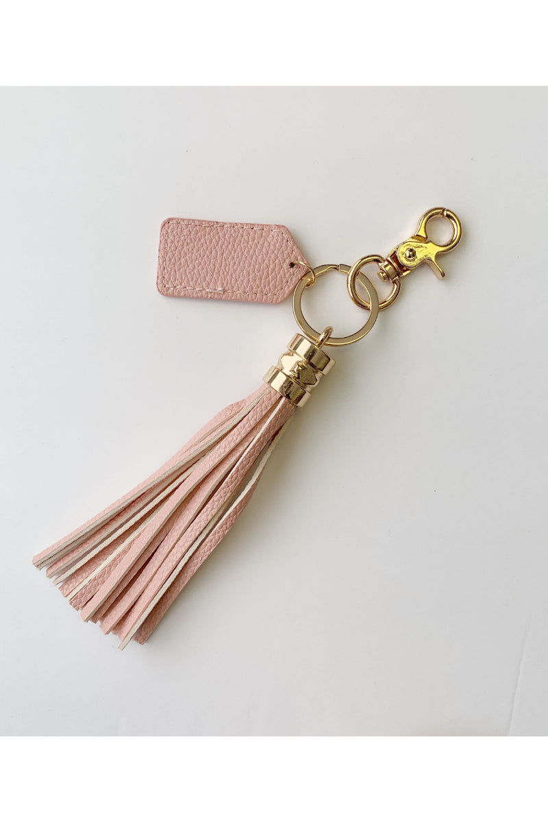 ellen tassel keychain – modern+chic