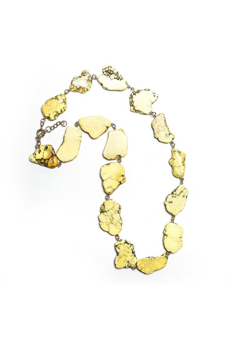 evelyn natural stone necklace