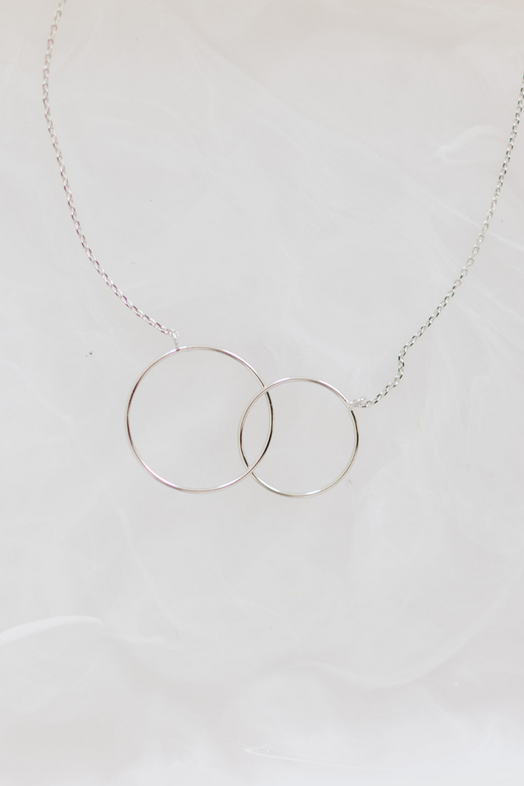 mom + daughter necklace