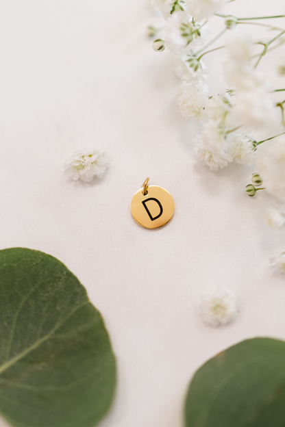 Initial Necklace Charms