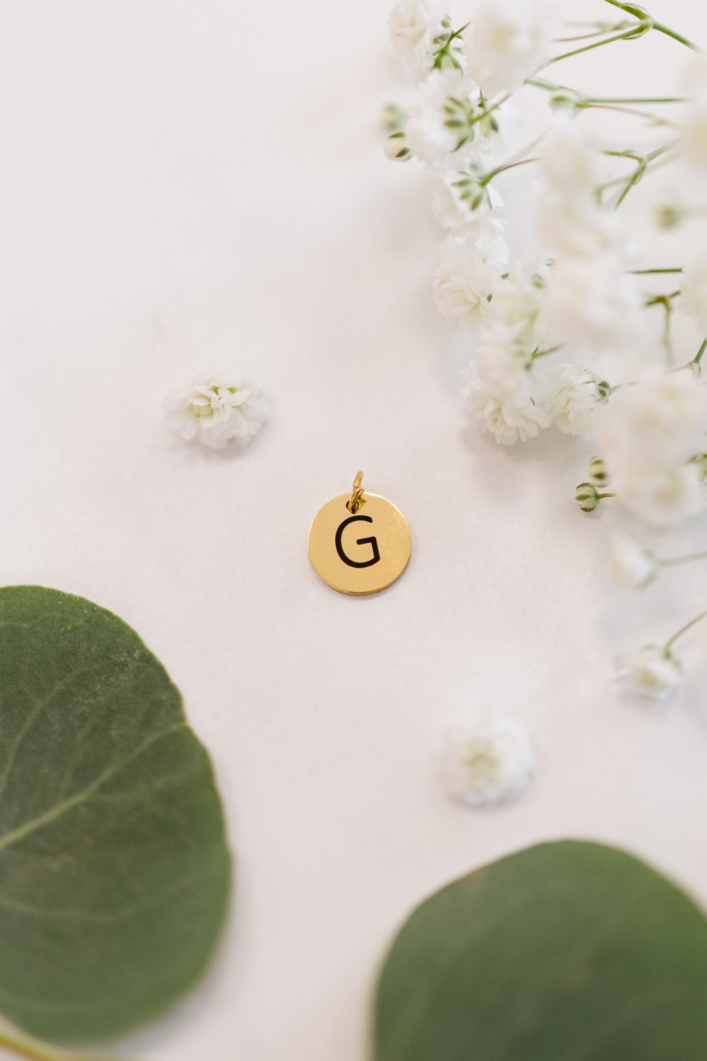 initial necklace charms