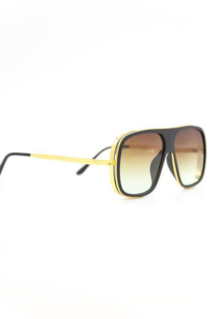 brooklyn retro square sunglasses