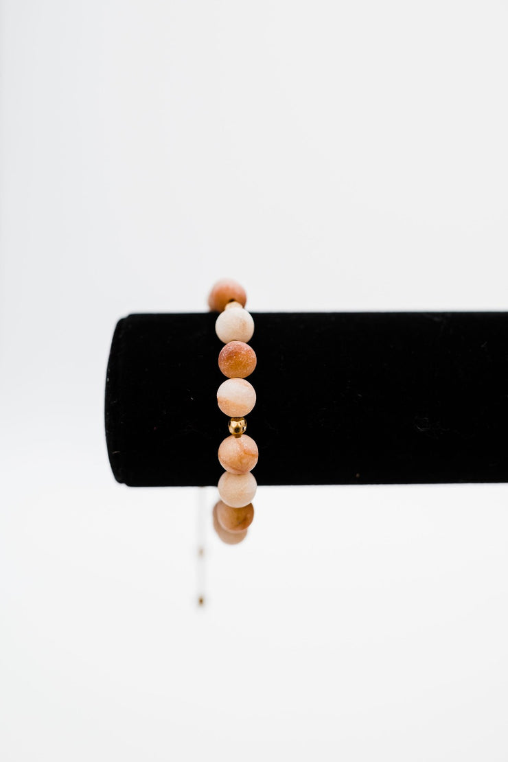 hayden stonewashed bead bracelet