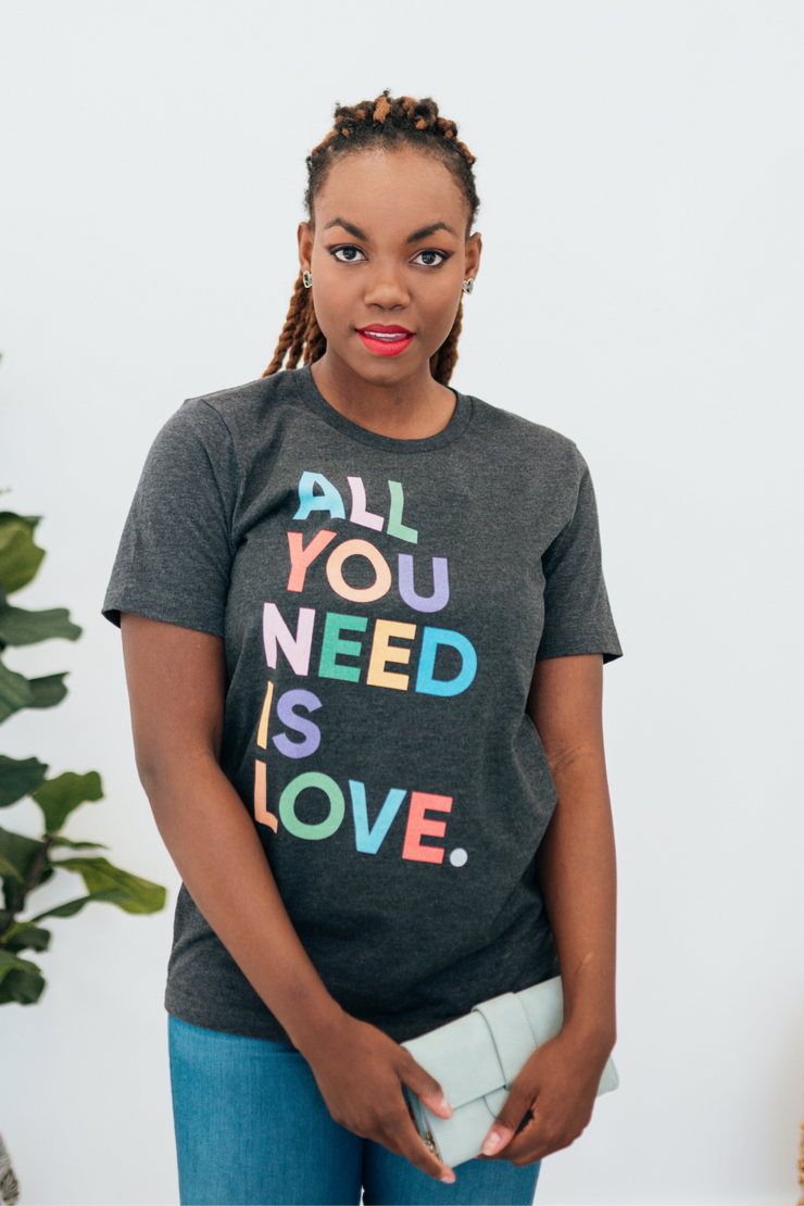 lizzy “all you need is love” tee - final sale