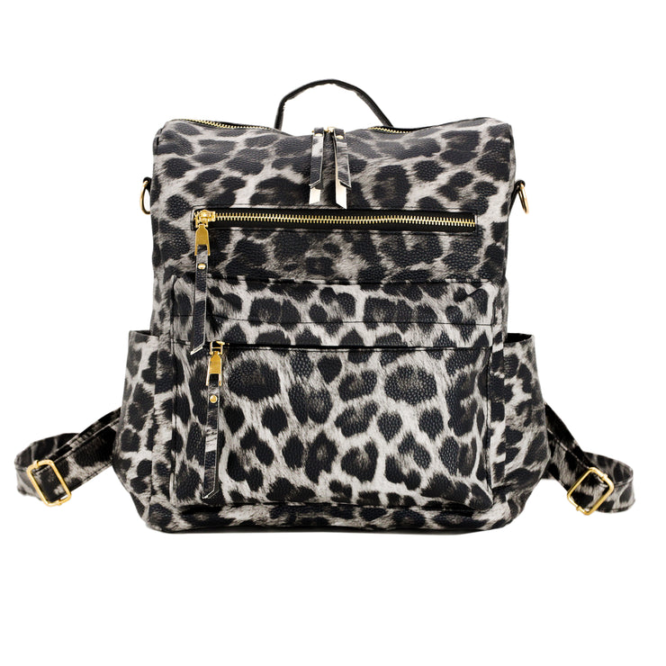 Leopard Crossbody Bags for Women with Zipper Decoration 2022 Ladies Ch
