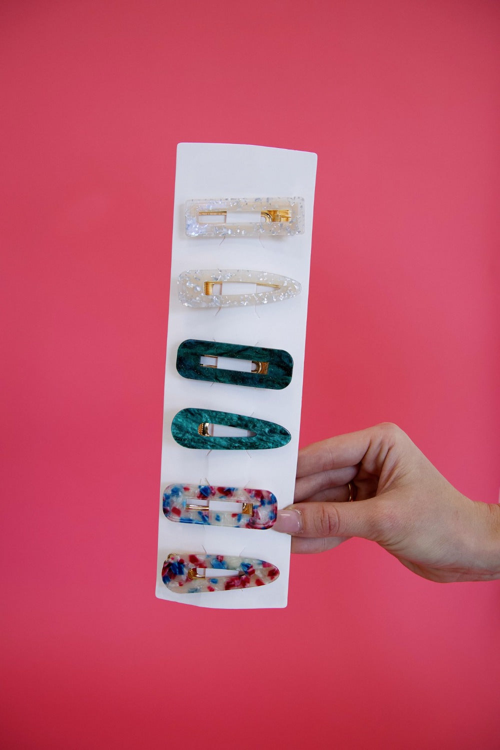 maggie hair clip set - final sale