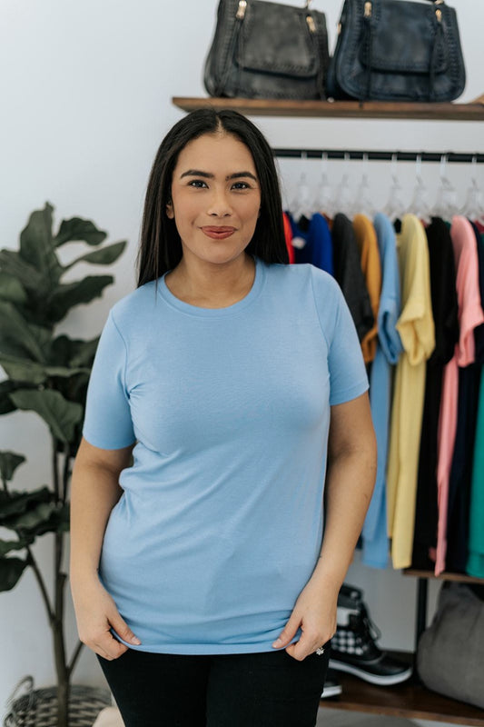 Stephanie Basic Tee - Final Sale