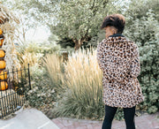lakynn leopard coat - final sale