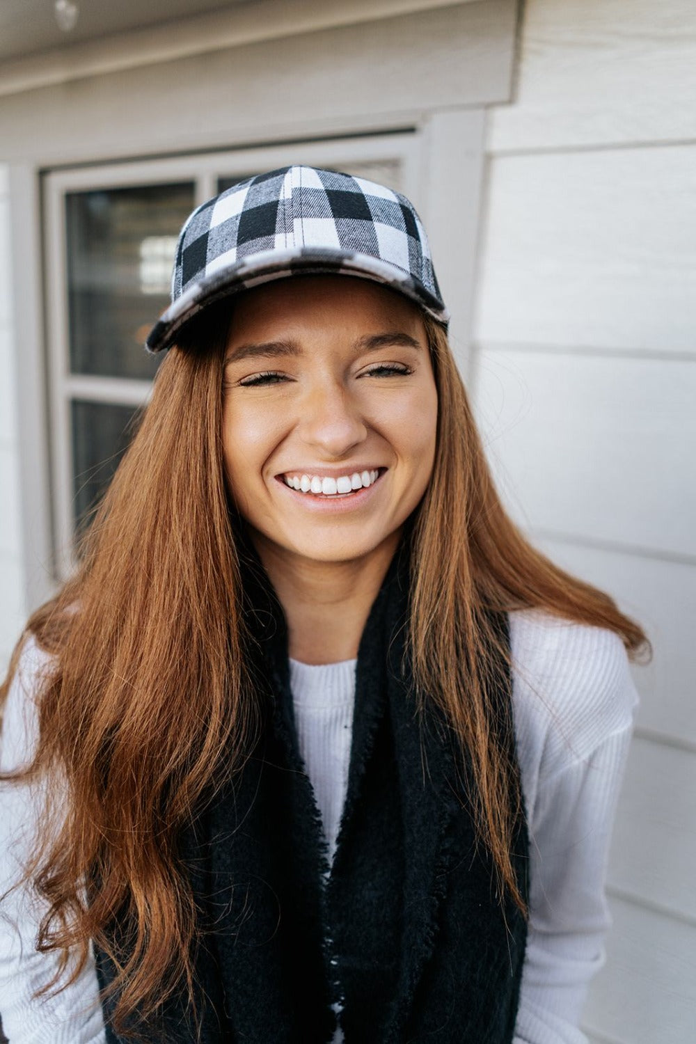 Alder Buffalo Plaid Baseball Cap - Final Sale