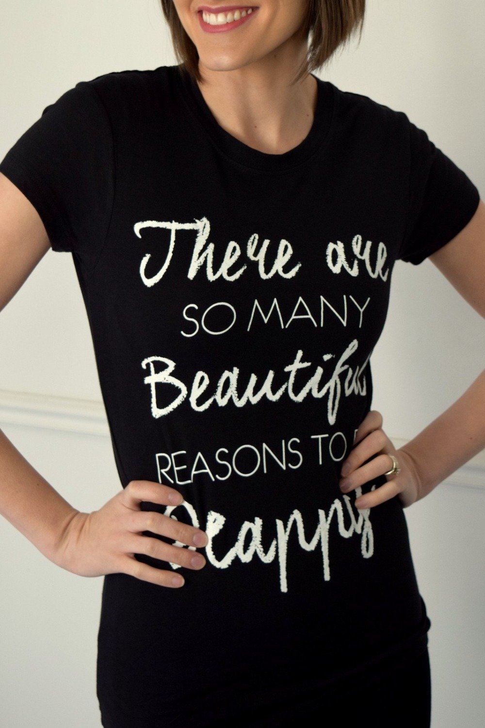 Beautiful Reasons Print Top - Final Sale