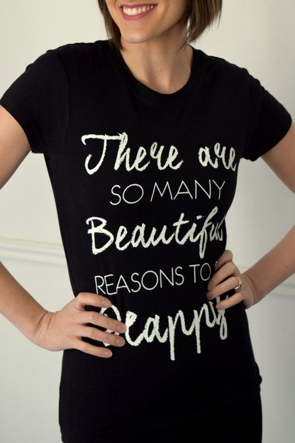 Beautiful Reasons Print Top - Final Sale