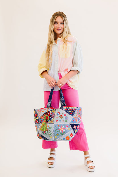 Arden Oversized Tote - Final Sale