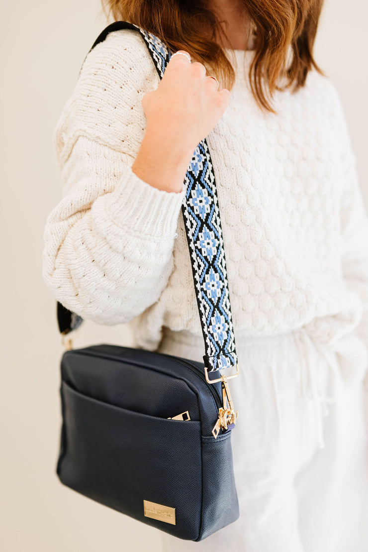 tabitha adjustable woven bag strap