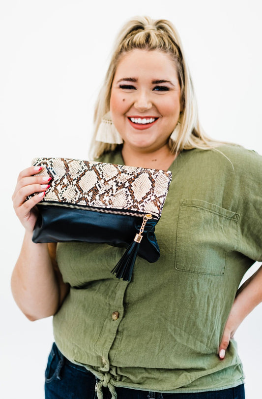 Emery Foldable Clutch - Final Sale