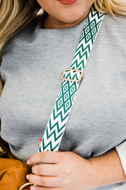 Jaelynn Chevron Adjustable Bag Strap