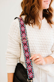 tabitha adjustable woven bag strap