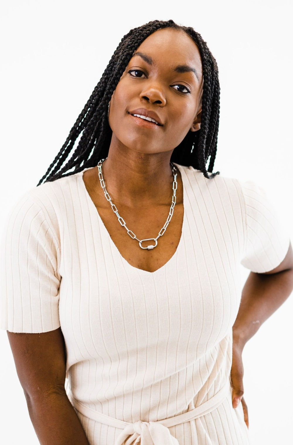 henly clasp chain necklace