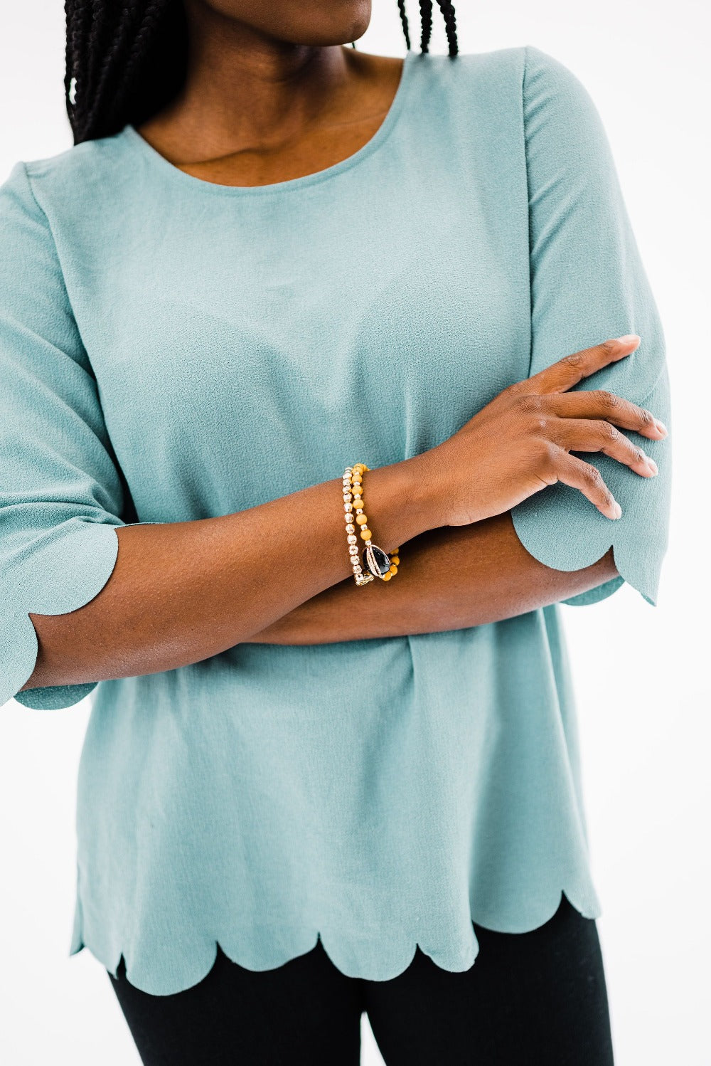 Leilani Shell Bracelet Stack - Final Sale