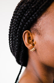 flora crawler earrings