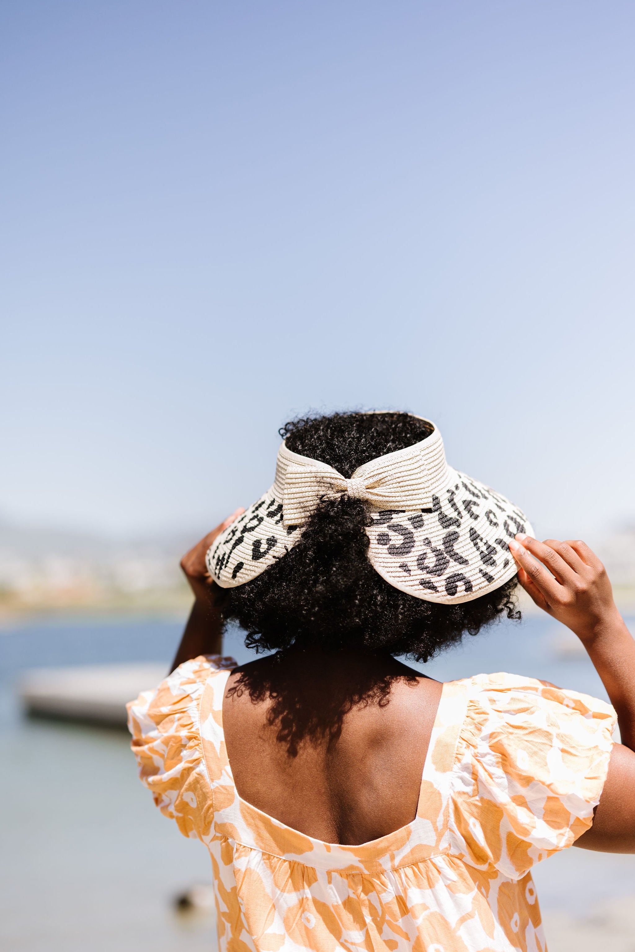 Marisol Roll-Up Visor - Final Sale – modern+chic