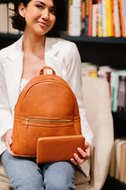 harper backpack + wallet