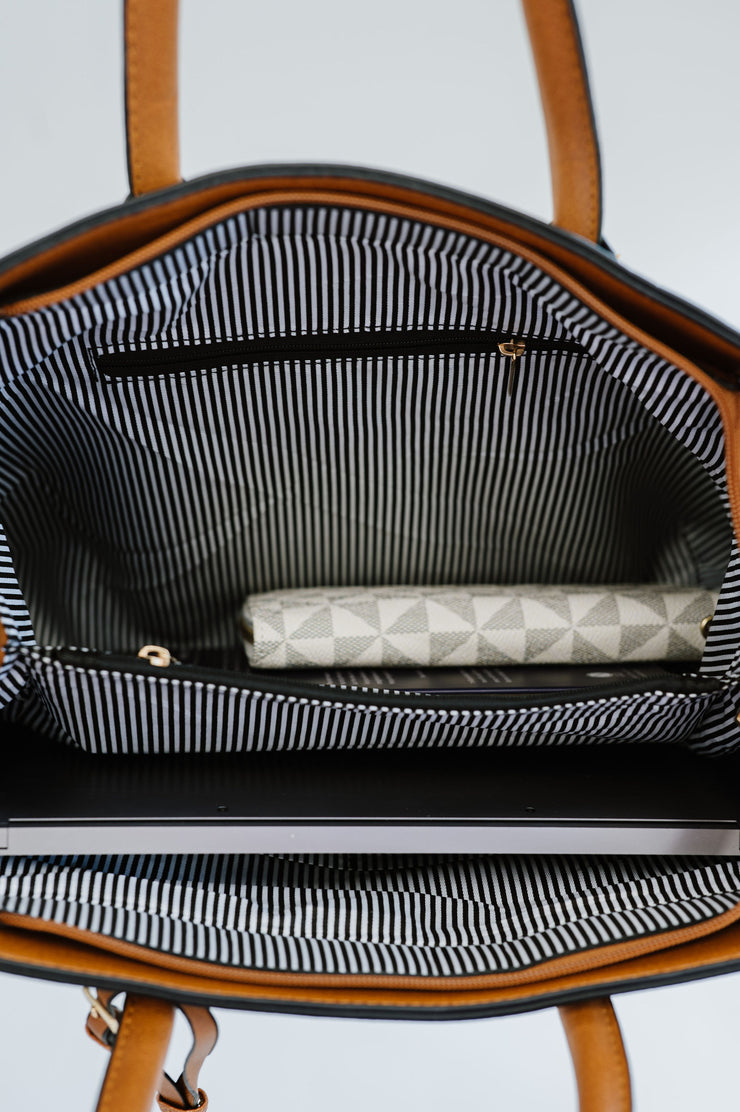 milan convertible handbag + wallet