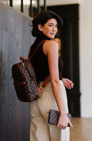 camille backpack + wallet