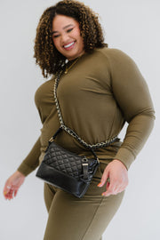campbell quilted bag - final sale