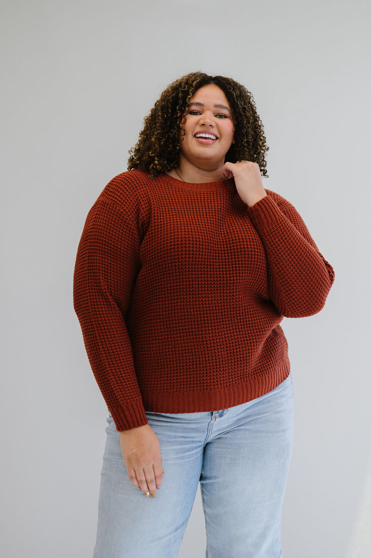 heather sweater - final sale