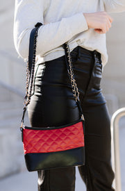 campbell quilted bag - final sale