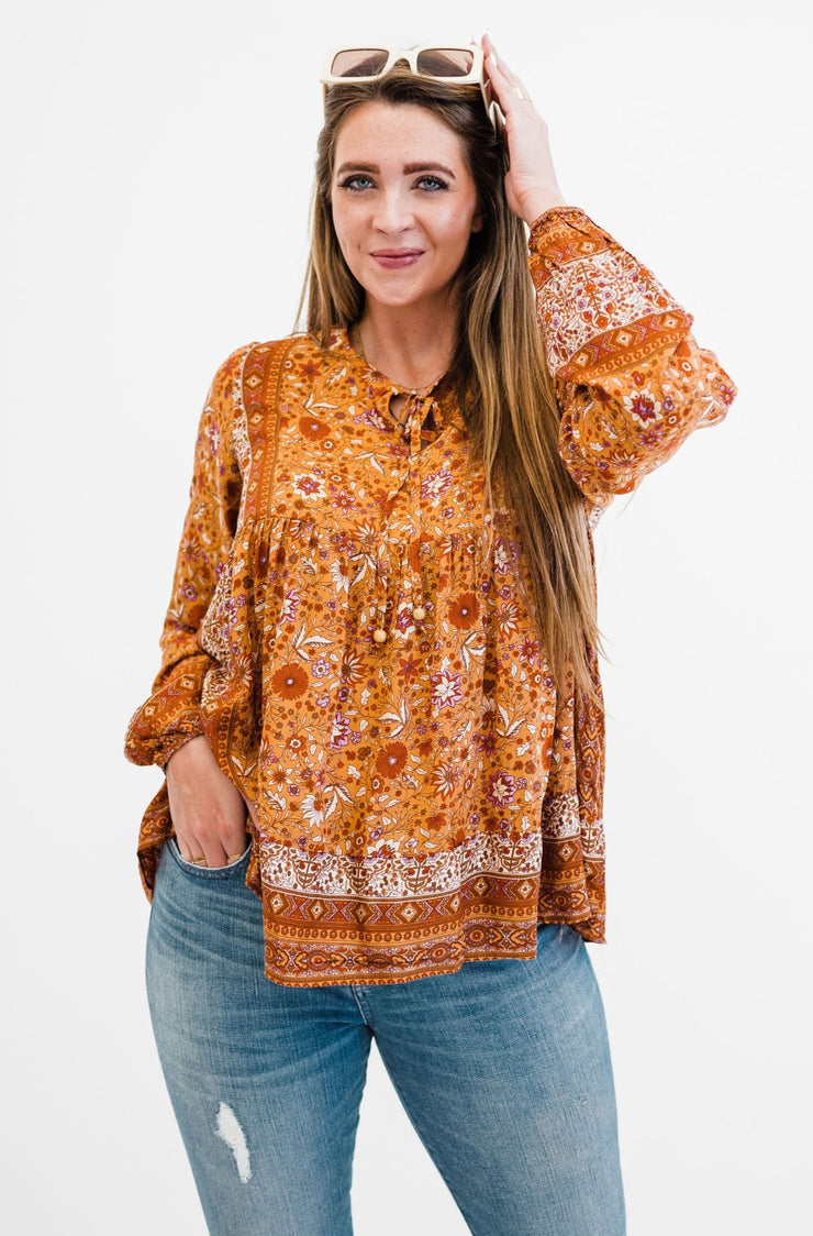 daphne blouse - final sale