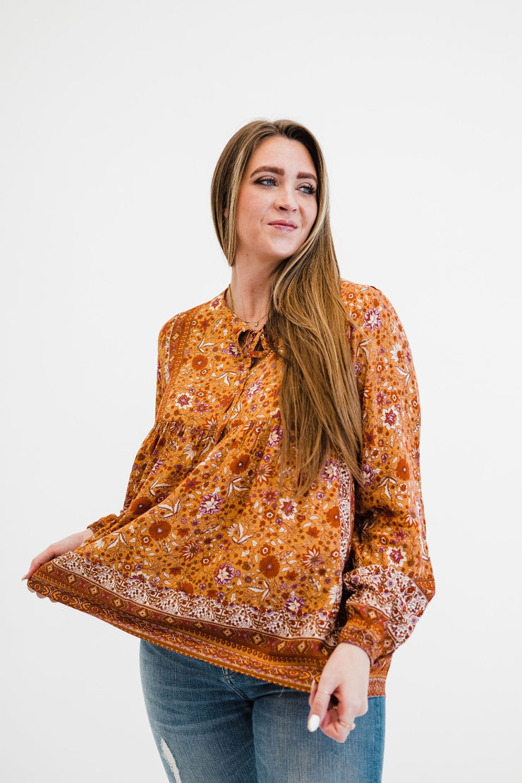 daphne blouse - final sale