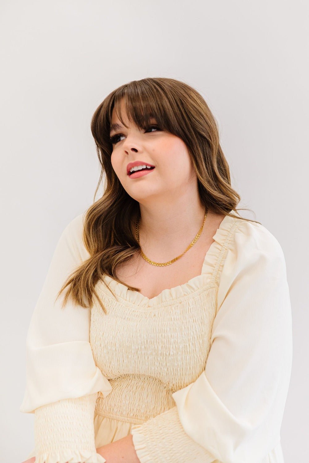 laurel leaf necklace