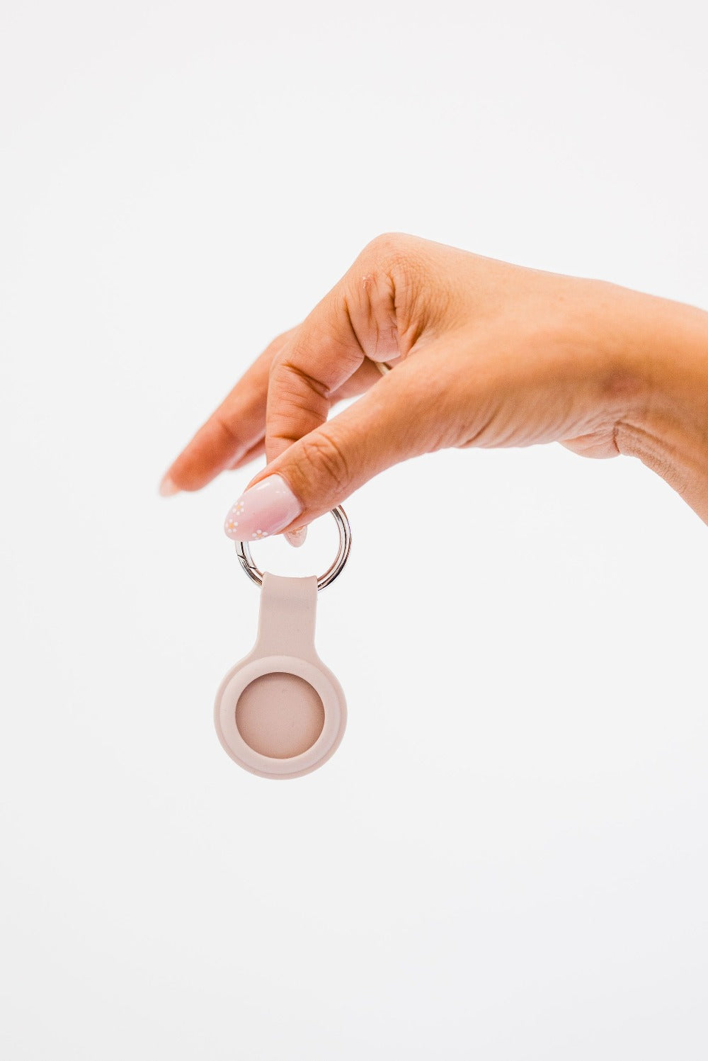 bowie silicone airtag keychain