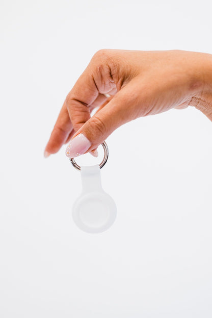 Bowie Silicone Airtag Keychain