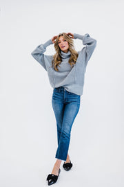 laurel oversized turtleneck sweater - final sale