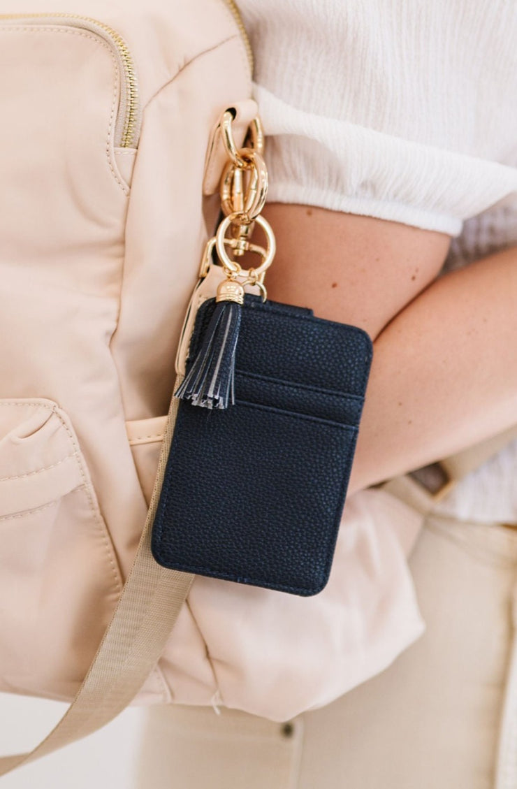 nina credit card wallet keychains – modern+chic