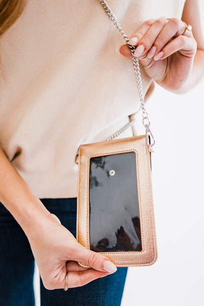 Airen See-through Wallet Crossbody - Final Sale