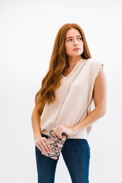 Airen See-through Wallet Crossbody - Final Sale