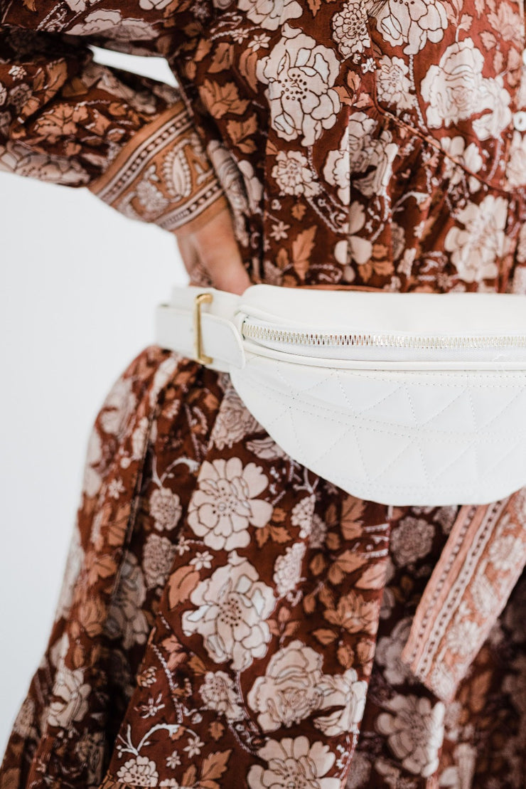 charlotte quilted belt bag