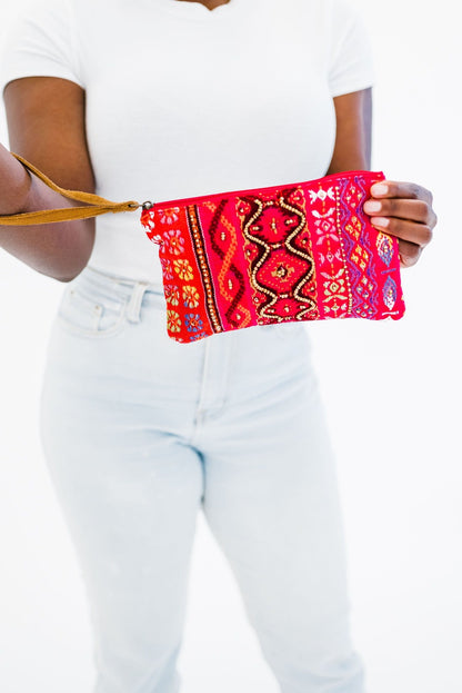Zuri Beaded Clutch - Final Sale