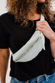 charlotte quilted belt bag