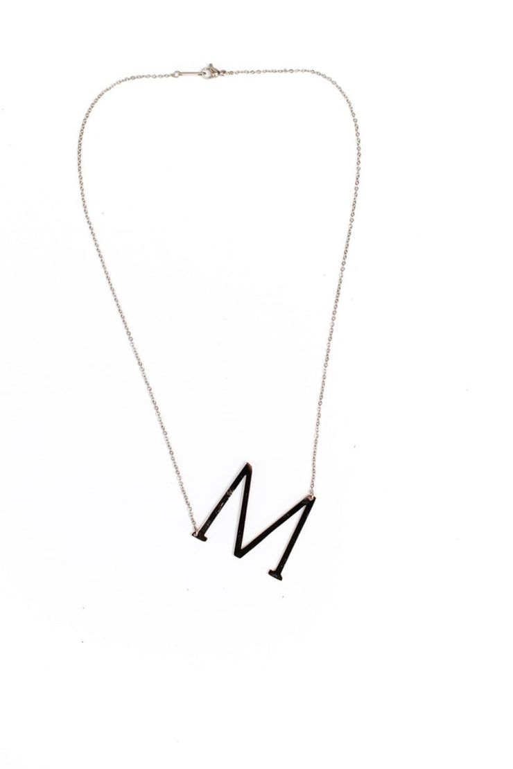 maran initial necklaces