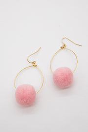 dottie pom earrings - final sale